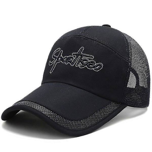 Ny Sommer Udendørs Unisex Mesh Patchwork Baseball Kasket Solhat Baseball Caps