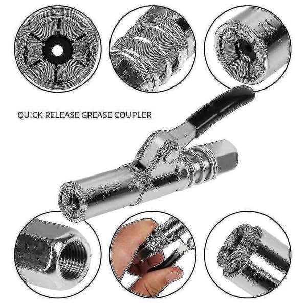 Rasvanippa Npti/8 10000psi Fp Heavy Duty Quick Release Rasvapistoolin liitin Xxf