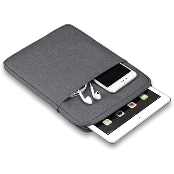 Universellt fodral 9,7-10,5 tum Skyddande hörlurar för iPad Air 3/air 2/ air/Pro, Galaxy Tab S3, etc ipad Sleeve Case Cove Dark Grey