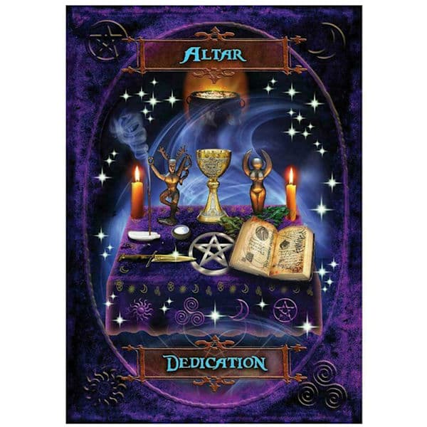 Witches Wisdom Oracle Cards Et sett med 47 kort - spottsalg