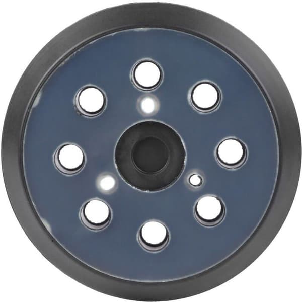2 stk. utskiftbare borrelås-slipesåler 125 mm 8 hull for Makita BO M9202B BO5041 MT922
