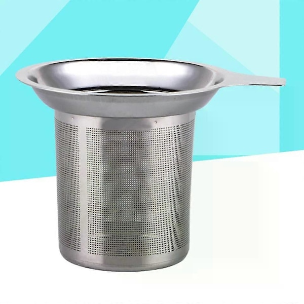 Te Filter Håndholdt Si, 2-pak Rustfrit Stål Kaffe & Te Si