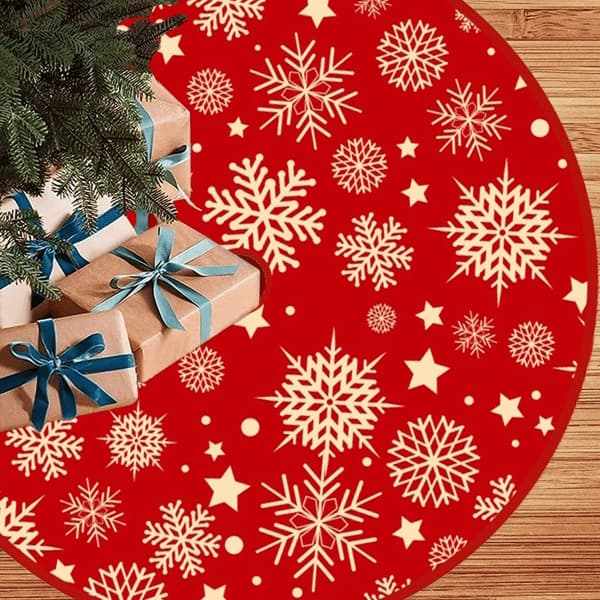 God Jul Julgransmatta, Rustik Heminredning Nyårsfest Lantlig Inredning