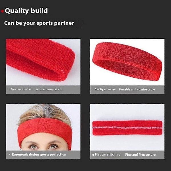 TD012 Urheilupanta Hikoilua Siirtävä Kosteutta Imevä Pyöräily Juoksu Fitness Hiuspanta Multicolor Style I