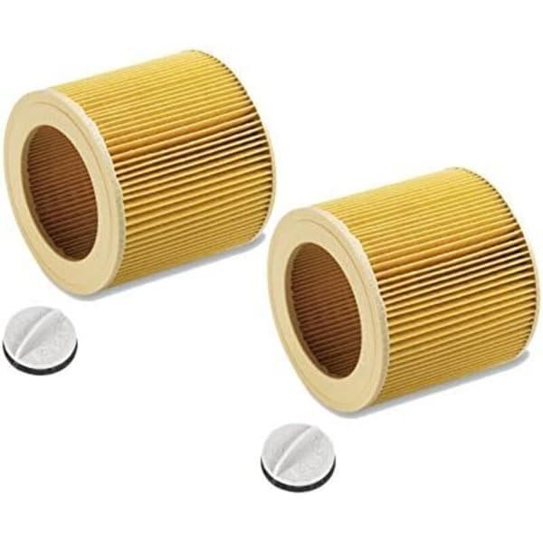 Patronfilter for Karcher WD2 WD3 MV3 etc., delenummer 6.414-552.0 - 2 stk