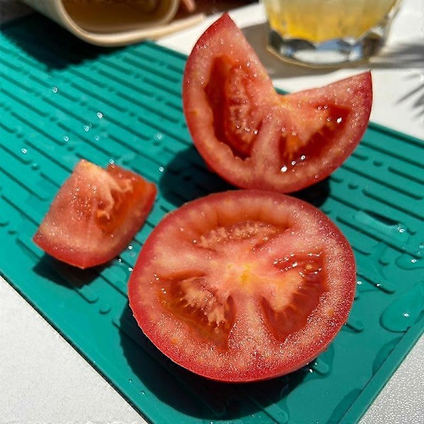Silikon Oppvaskmatte Stor Oppvaskmatte Benkeplate Matte Oppvaskmatte Vaskematte Kjøkkenverktøy grey