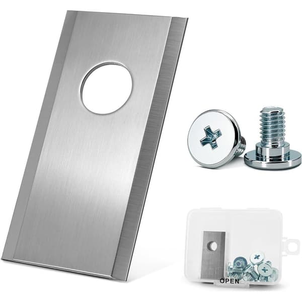 Robotgräsklipparknivar lämpliga för Parkside - För robotgräsklippare, förpackning med 9 gräsklipparknivar, 36,2 x 18 mm, 7 mm centrumhål