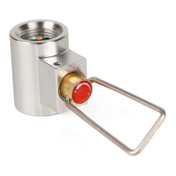 Påfyllningsadapter för gasbehållare Platt Gastank Gasadapter Extra Behållarventiladapter Camping Gasomvandlare Adapter and Refill Shifter