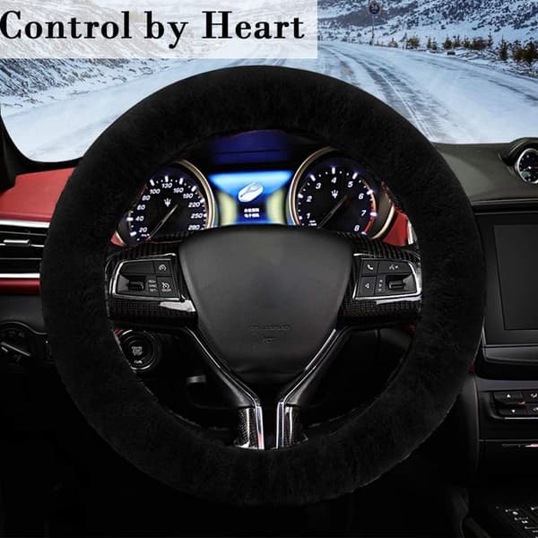 Rattmuff i ull, 100% ull ratt skydd, bil rattmuff, vinter biltillbehör, rattmuff, vinter