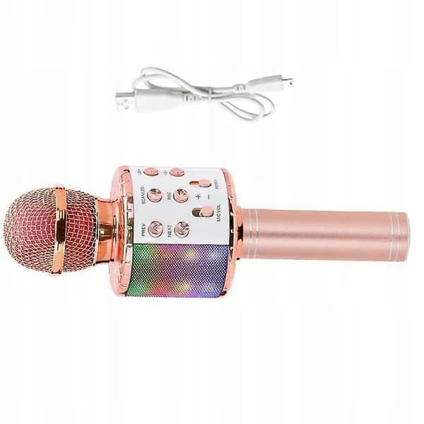 2025 Senaste modell KTV trådlös mikrofon karaoke Bluetooth MK0003
