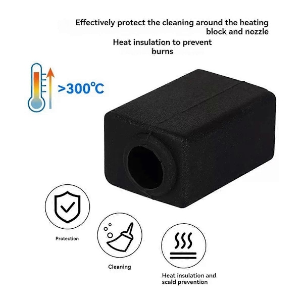 3D-tulostimen Hotend-sarja Neptune 4 PLUS/4 MAX -malleille, täysmetallinen Hotend messinkisuuttimella, 3D-tulostimen lisävaruste