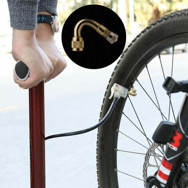 NY Motorcykel 45 90 135 Graders Vinklad Ventil Däckslang Adapter Ventilextensionsadapter