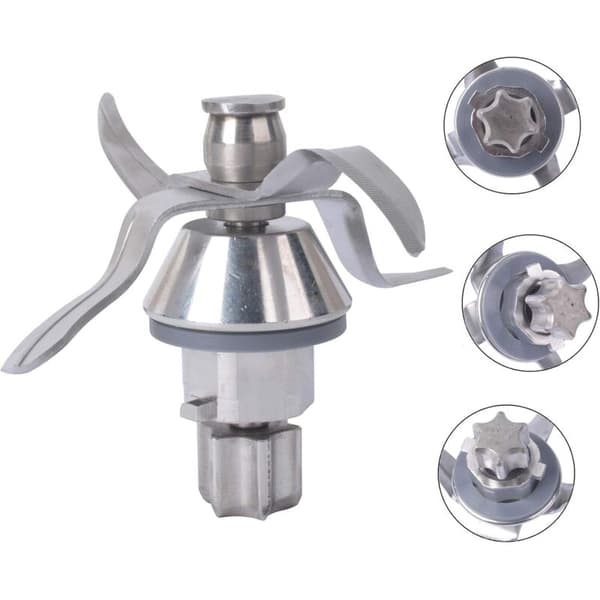 TM31 Erstatningsblader kompatible med Vorwerk Thermomix TM31 Food Processor, rustfritt stål med forsegling