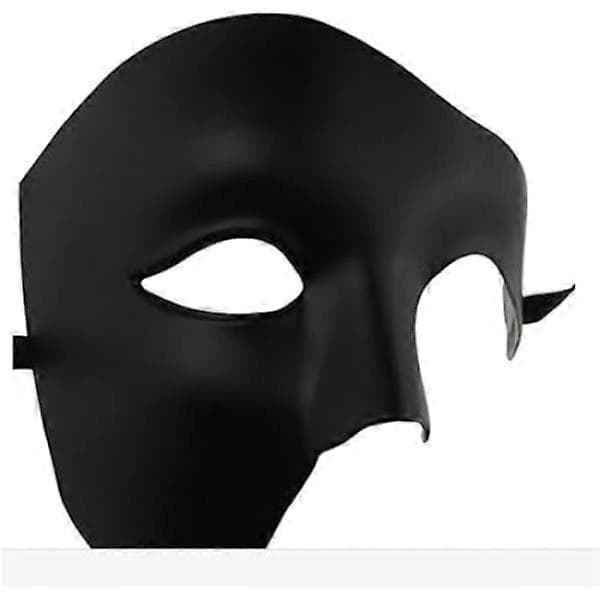 Maskeradmask för män Halloween julmask karneval