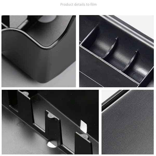 For ID.4 ID4 Midtkonsoll Armlene Oppbevaringsboks Holder Organizer Interiør Innsatsbrett Tilbehør
