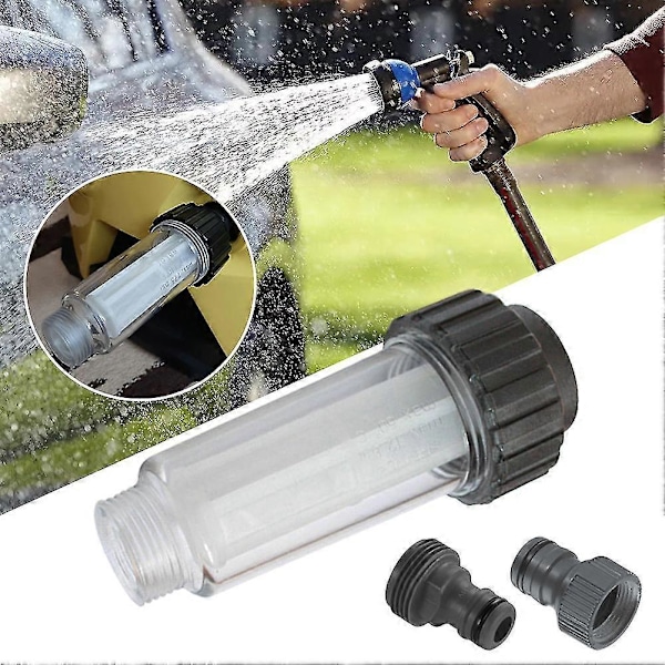 Korkeapainepesurin vedensuodatin Karcher K2 K3 K4 K5 K6 K7 G3/4'' 175psi vedensuodattimille Auton painepesurin lisävarusteet