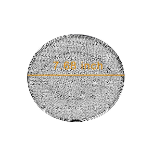 Sprutbeskyttelse for Ninja FG551 Foodi, Tilbehør for Ninja Foodi Smart XL Innendørs Grill, Rustfritt Stål S