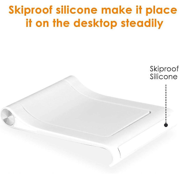 Telefonstativholder - Multi-vinkel justerbar telefonbordstativ tabletholder White