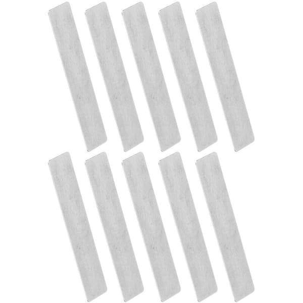 Støbejerns luftkompressor ventilplade, sæt med 10 stk., 10x47mm, varmebestandig, til 51mm cylinder. Kompressorvedligeholdelse.