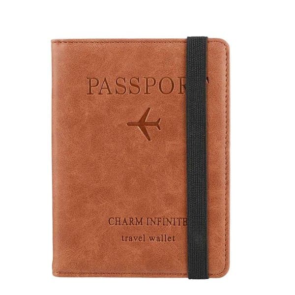 Pasposeholder Pasposekort holder RØD - lager rød red