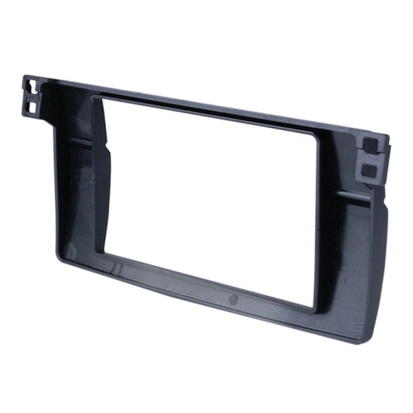 Til 3-Serie E46 1998-2005 2Din Audio Panel Modifikationspanel DVD Navigationspanel Ramme Bil Fasci
