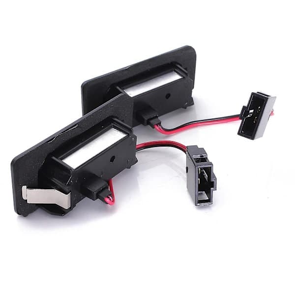 2x LED-skiltlys for A4 A5 Q5 S5 Tt 08-13 Feilkodefri