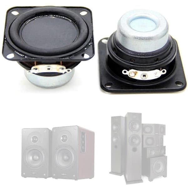 4ohm 15w Bas Högtalare Kompakt 47mm Intern Magnetisk Högtalare Metall för DIY