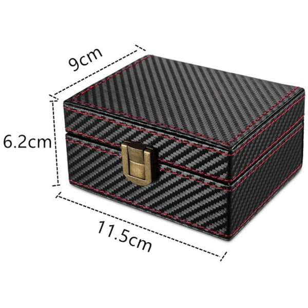 Faradaylåda, RFID-låda för bilnycklar, enhetsskärmning för digital forensik, EMP-skydd, datasäkerhet, anti-hacking (storlek: 11,5 cm x 9 cm)