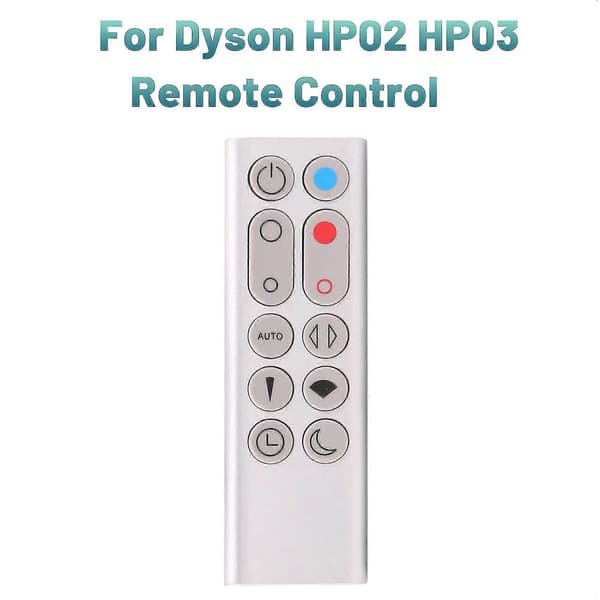 Erstatningsfjernkontroll Hp02 Hp03 For Pure Hot+cool Link Hp02 Hp03 Luftrenser Varmevifte Og Vifte(r