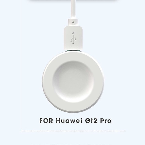 Hurtigladere for Huawei GT2 Pro for Smartklokke Trådløs Ladestasjon Magnetisk Strømlader Tilbehør