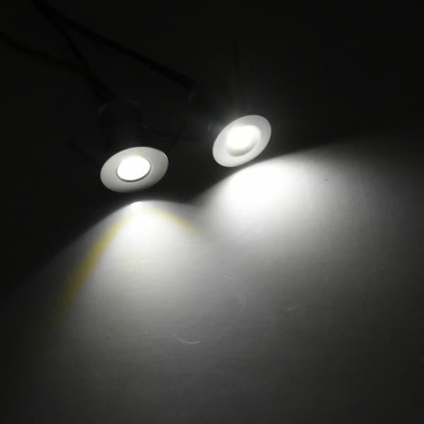 Forsænket LED Jordspot, IP67 Vandtæt, Indendørs Belysning, Ideel til Haver, 1W
