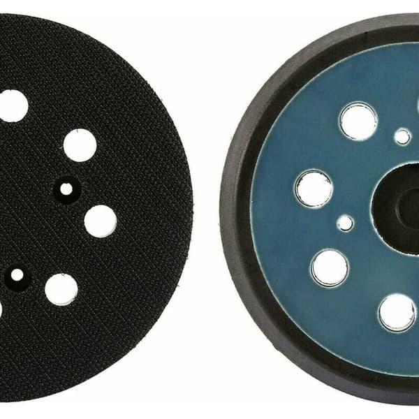 Deler 8-hulls erstatningspute orbitalsliper borrelås slipepute kompatibel med RYOBI 30157001018