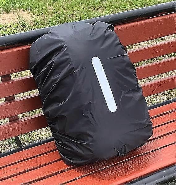 2-pack Polyester Reflex Ryggsäcksskydd, Vattentätt Regnskydd för Utomhusvandring, Cykling och Bergsklättring