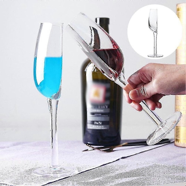 Puolikas Viinilasi Goblet 1/2 Kappaleen Setti Tyylikkäät Kotitalousviinilasit Samppanjalle Viinille 2pcs