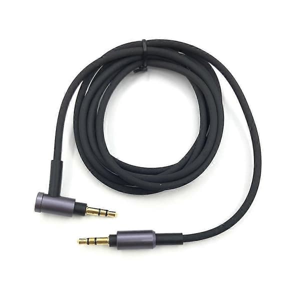 Kabel Udskiftning Aux Audioledning til Sony MDR-1A MDR-1ABT MDR-1ADAC MDR-1AM2 Black Without microphone