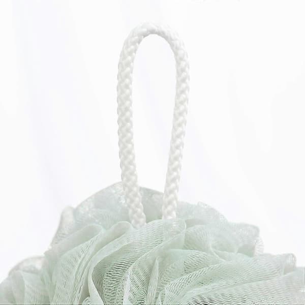 4-pak Mesh Pouf Badesvamp - Mesh Loofah Krops Eksfolierende Brusebold Badesvamp