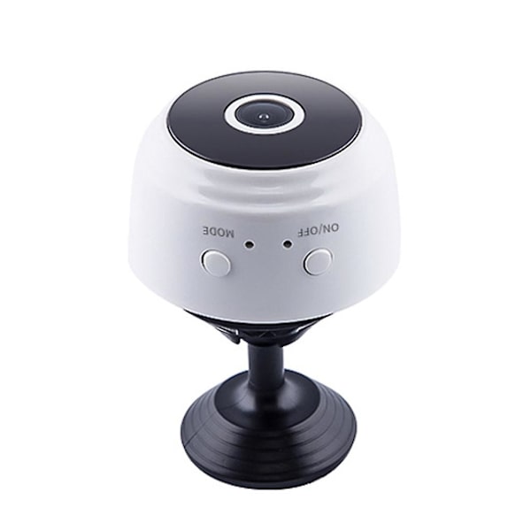 1080p Wifi Nattsyn för Vision Mobiltelefon Fjärrövervakning Hem Säkerhet White