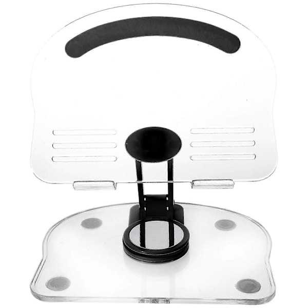 Foldbart tabletstativ til skrivebord, stabilt tabletholder, justerbar tabletholder Black 15.5X12.5C3CM