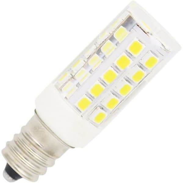 5X E12 LED-maispære 5W maislampe 33 SMD 2835LEDs kaldhvit 6000K LED-maislys 500LM tilsvarende 50W glødepærer