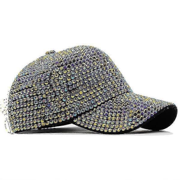 Baseballcaps med krystaller og glitter for kvinner Color 03