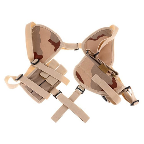 Skjult Bære Skulderholster Udendørs Universal Skulder Underarm Pose Taske Desert Color