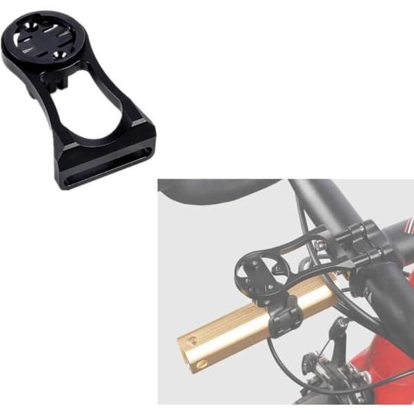 MTB Landsvägscykel Styre Förlängningsfäste för Garmin Edge/Bryton Rider/CatEye