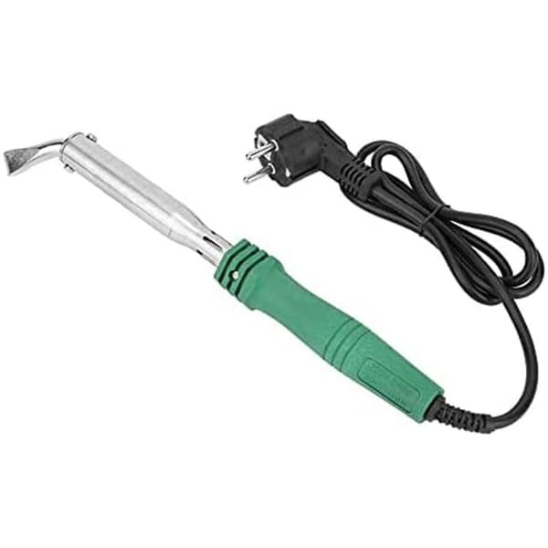 150W elektrisk loddekolbe, loddekolbe, buet fladhovedet loddeværktøj (EU-stik)