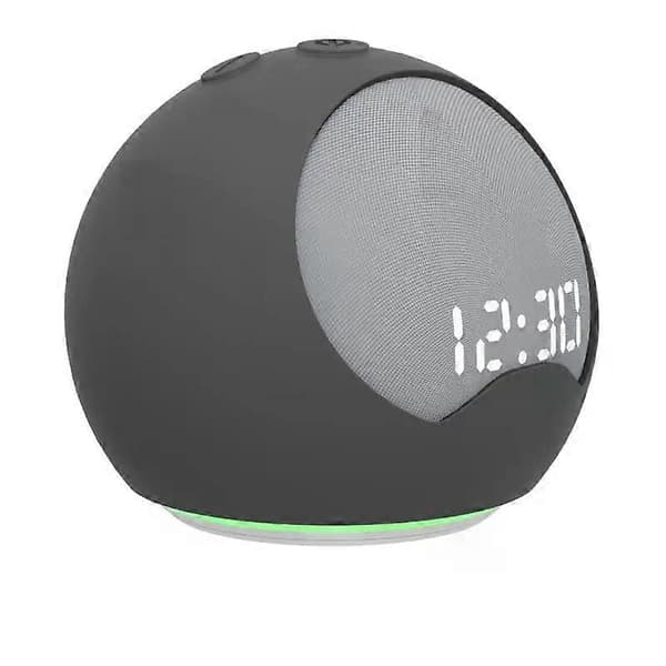 Silikonikotelo Amazon Echo Dot 4 -kaiuttimelle Pölytiivis kotelo Pehmeä suojus Echo Dot 4 -kaiutintarvikkeille Grey
