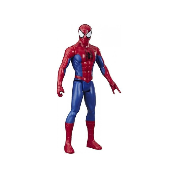 Spider-modell Titan Hero Series Spider-modell 12' actionfigur med Fx-port - Röd/blå