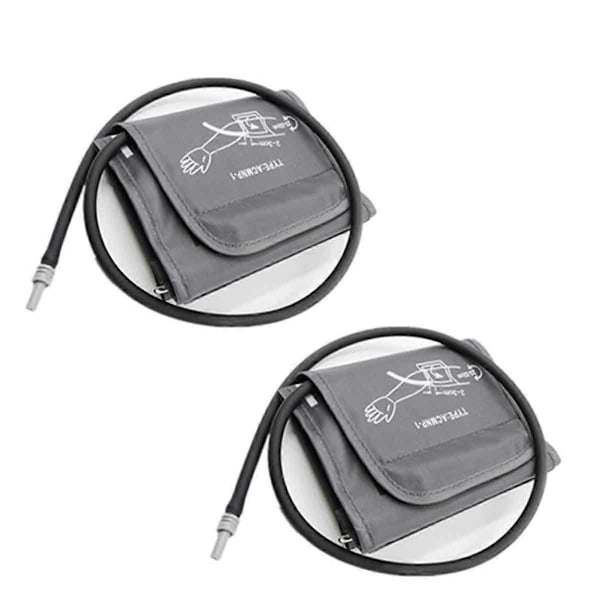 2 stk. Blodtryksmanchet til børn Overarmsudskiftningsmanchet Justerbar 17-22 cm Tilbehør med stik