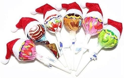 30 Stykker Mini Jule Slikkepindshat Mini Julemandshatte Jul