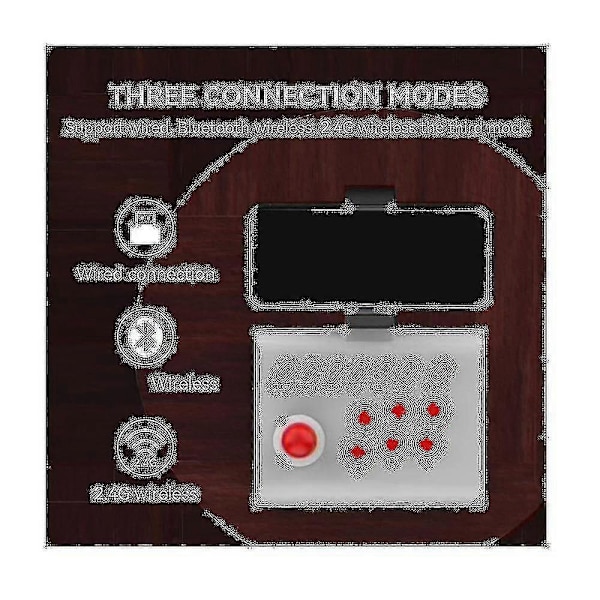 2.4g Trådløs Kablet Spil Joystick Controller Arkade Konsol Rocker Spil Joystick Switch -a