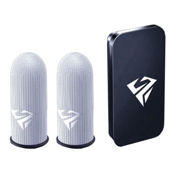 Fingerhylser for mobilspill Pustende Fingerdeksel Pustende Fingerhylser Black 1 pair