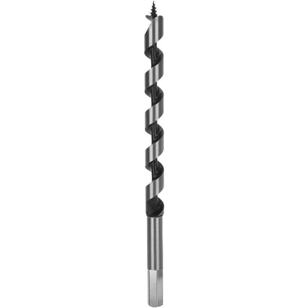 HSS spiralsborebits, sæt med 8, 230 mm længde, 6-20 mm diametre, kulstofstål til præcis boring